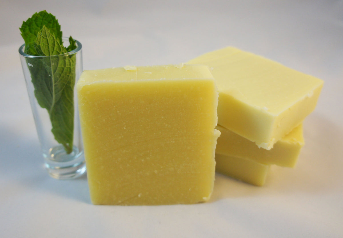 Handmade Soap Natural Essential Oils Peppermint